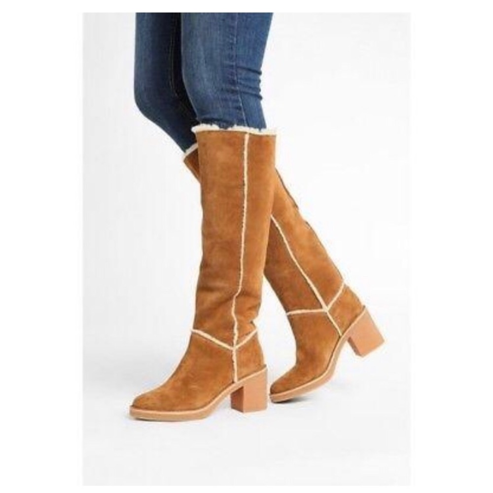 New Ugg Kasen Knee High Chestnut Tall Boots